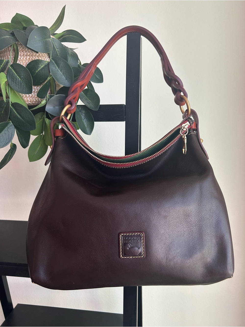 Dooney and Bourke Florentine Hobo bag in Tmoro